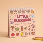 little blessings mini coloring book