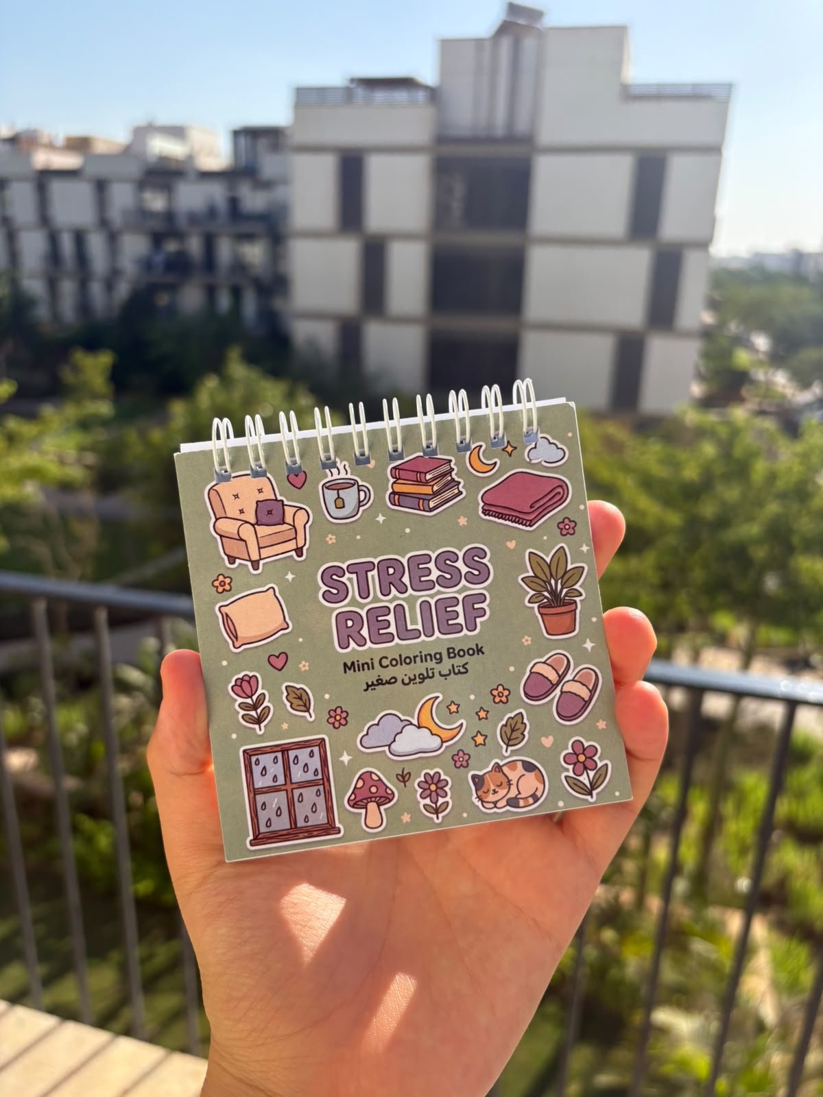 Stress relief mini coloring book - Image 4